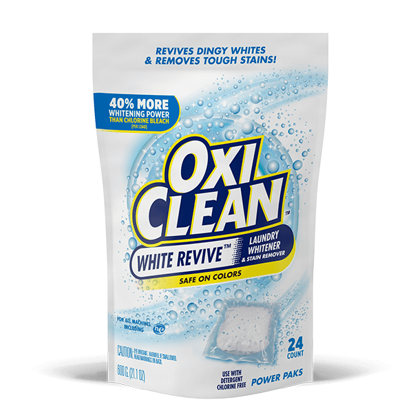 White Revive™ Laundry Whitener + Stain Remover Paks